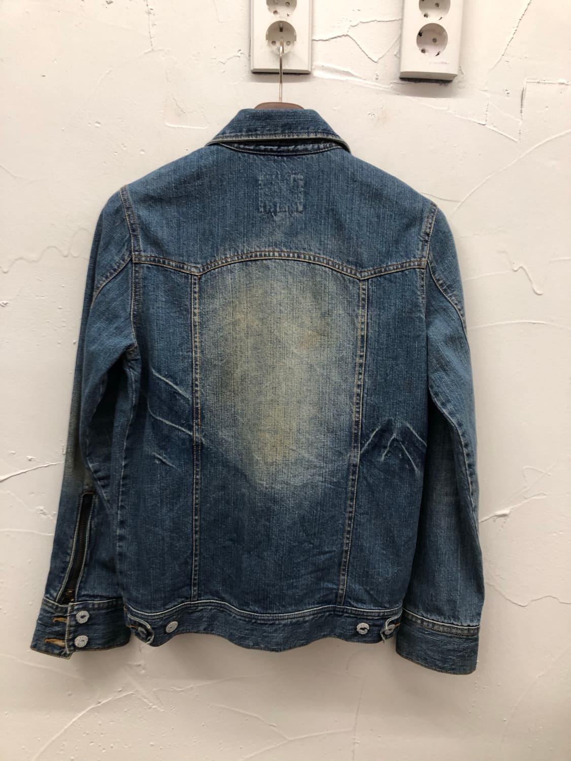 잭 로즈 더티워싱 데님 자켓 상품이미지2