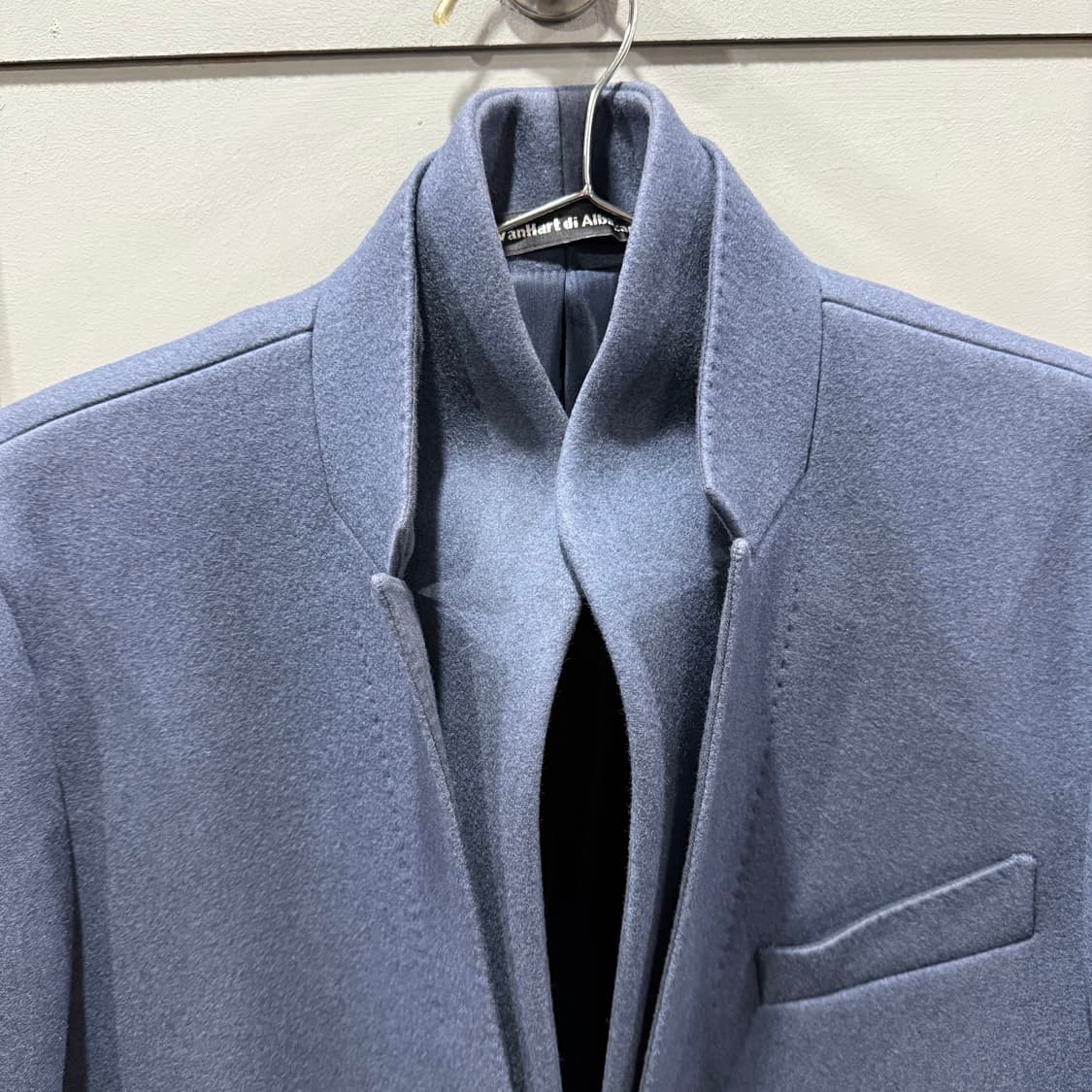 48 반하트디알바자 울 캐시미어 더블카라 코트 자켓 상품이미지2