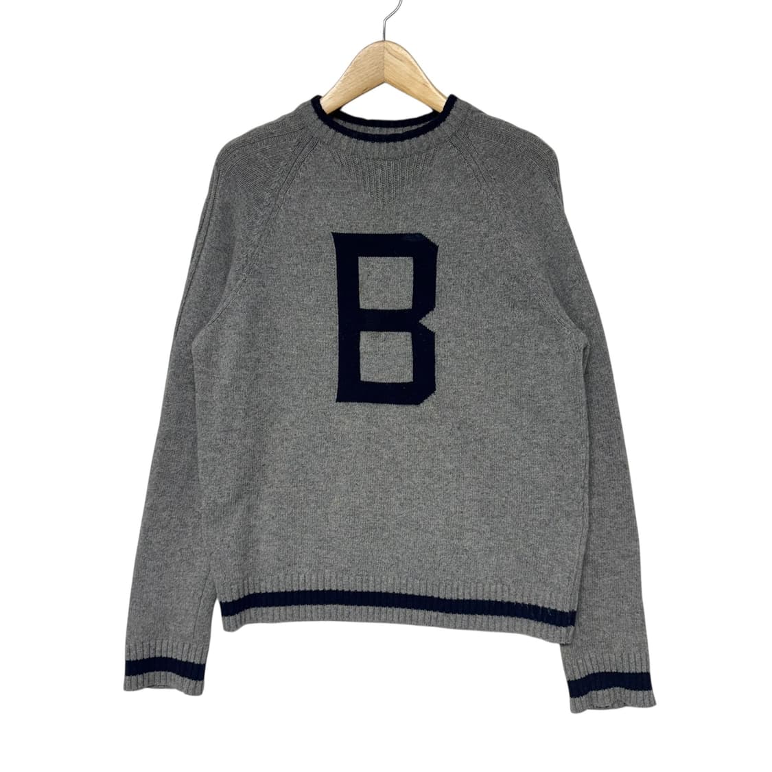 뉴에라 B로고 라운드니트 상품이미지1