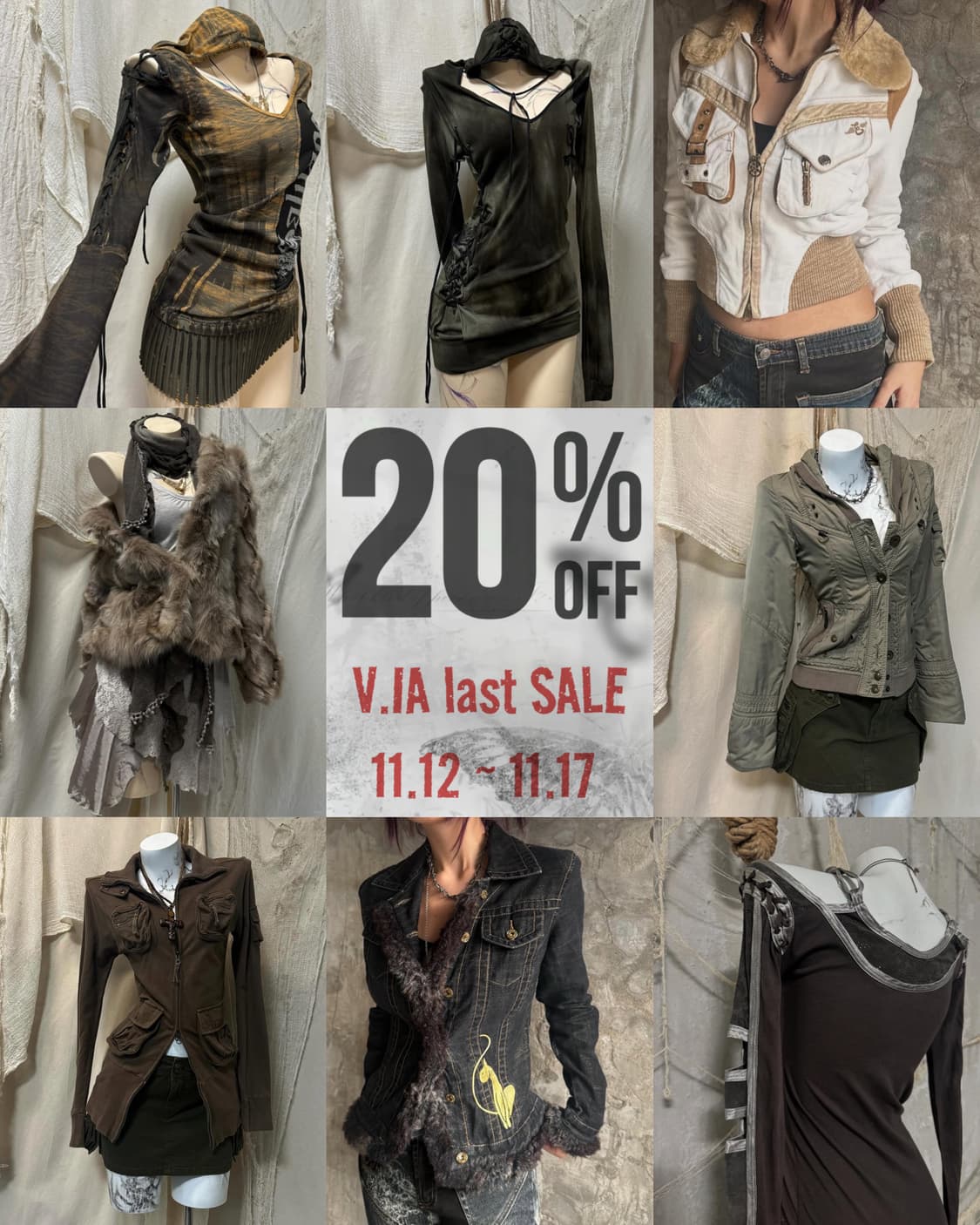 V.I.A 비아 last sale 11.12 ~ 11.17 상품이미지2