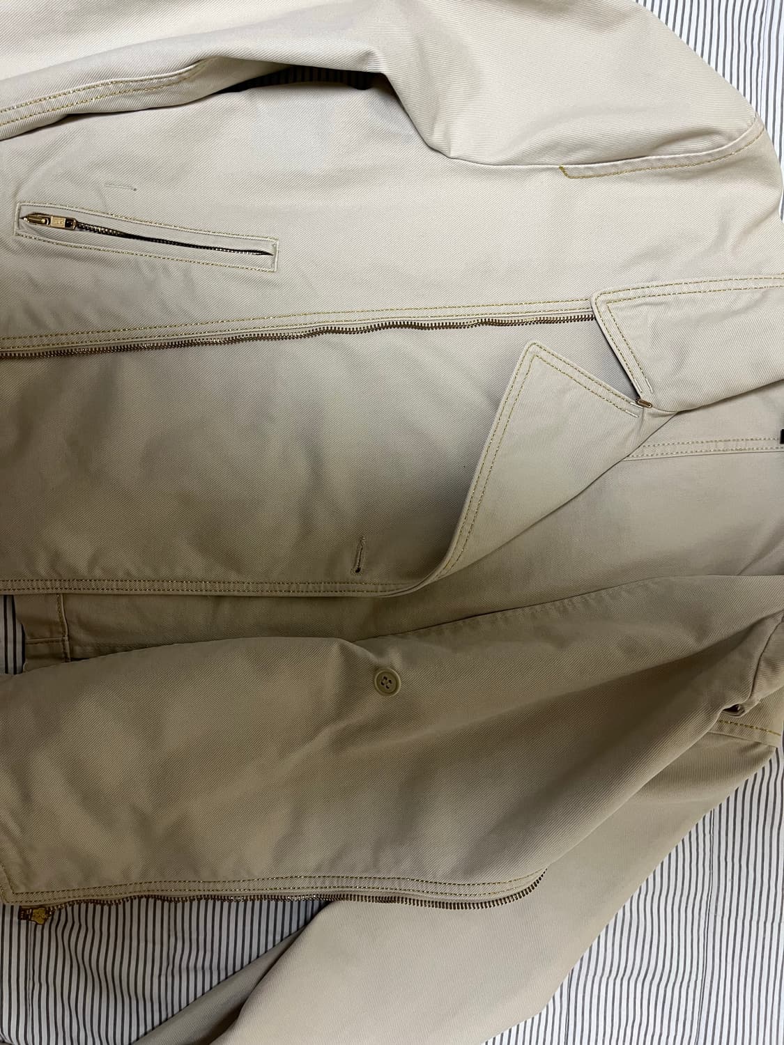 꼼데가르송 옴므 플러스 2007SS 코튼 라이더자켓 상품이미지6