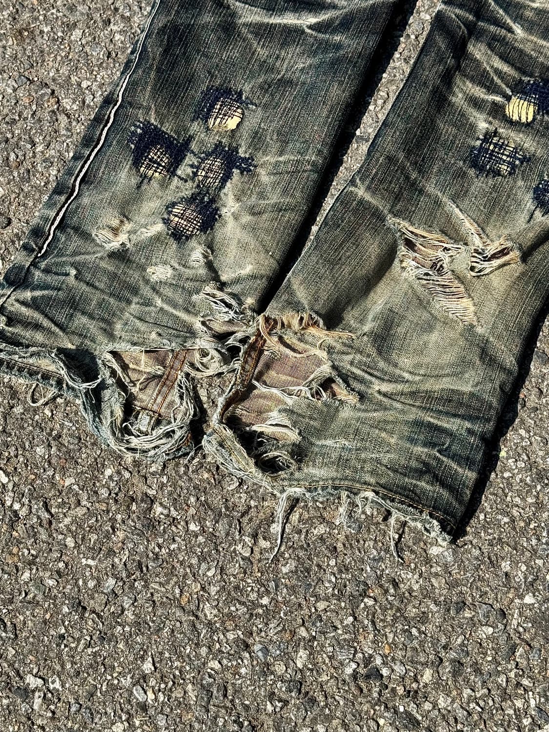 C.O.D high quality Selvedge Repair Denim 상품이미지10