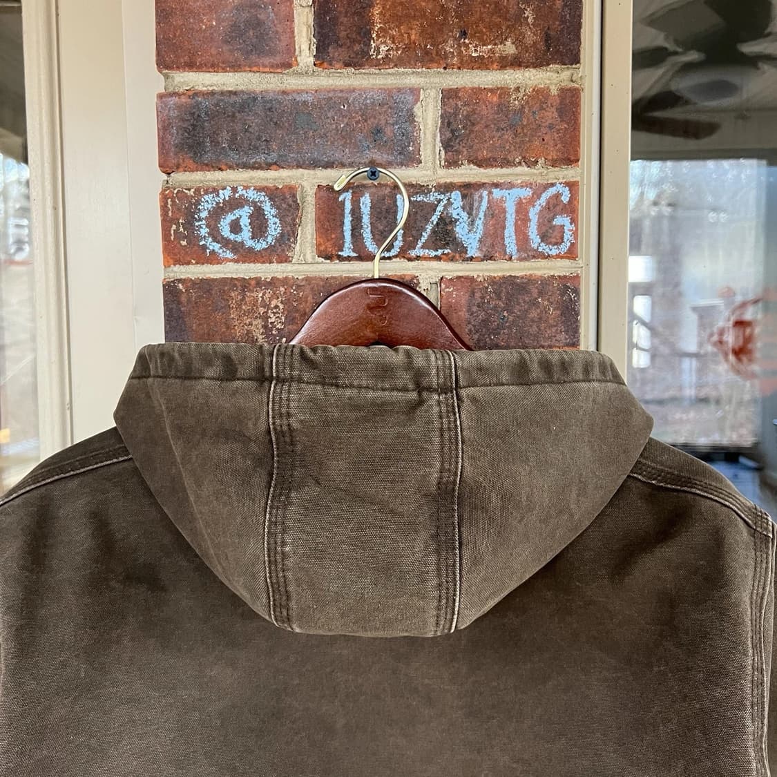 칼하트 J168 빈티지 덕 액티브 자켓 체스트넛 상품이미지6