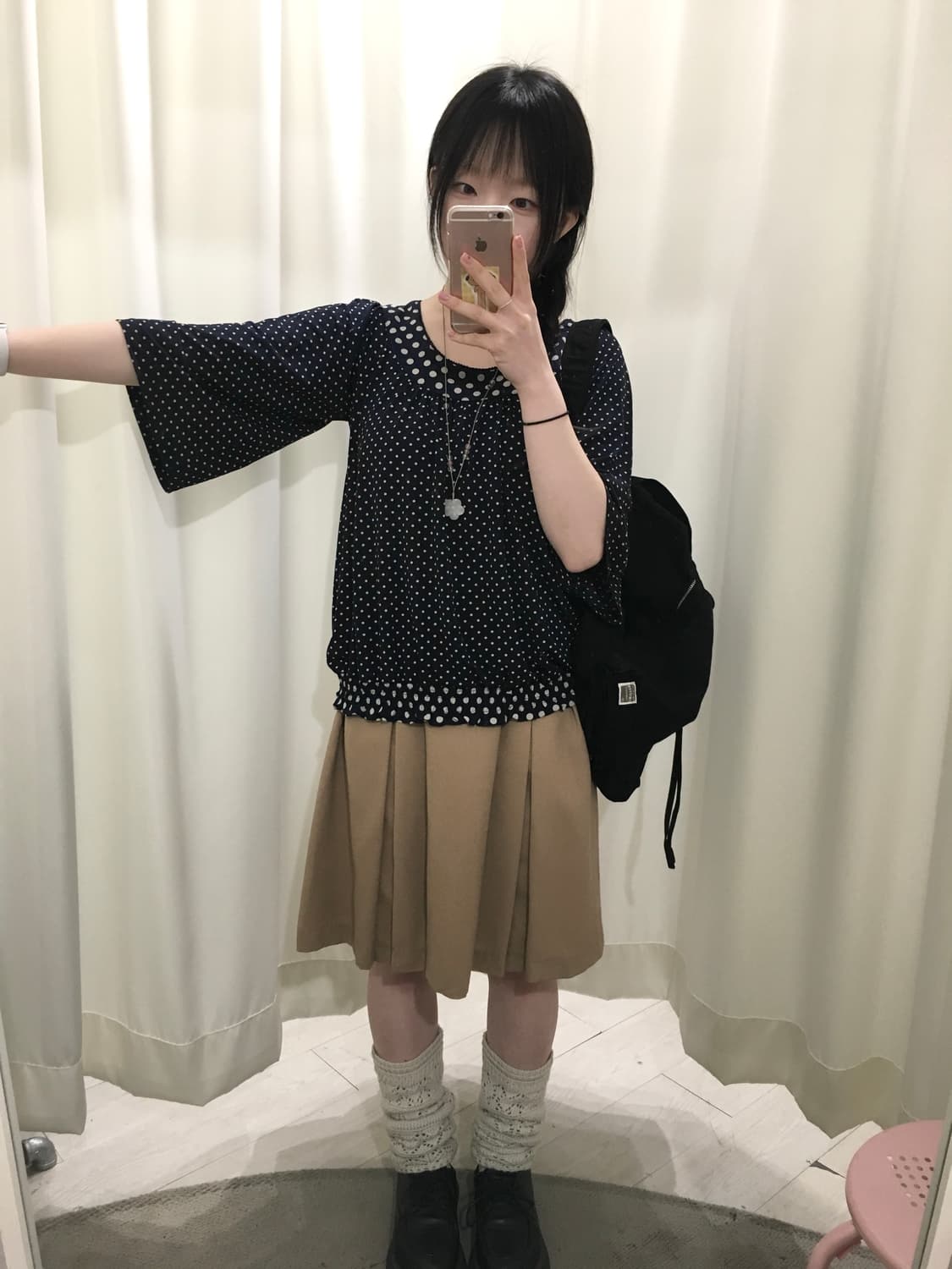 e.a.p dot blouse 상품이미지5