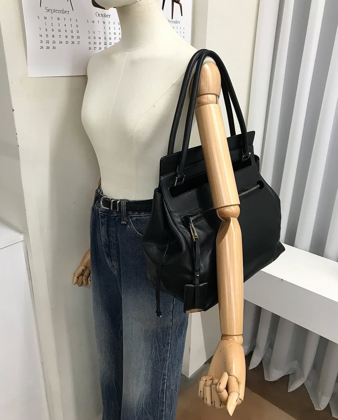 질샌더 레더 숄더백 가방 상품이미지10