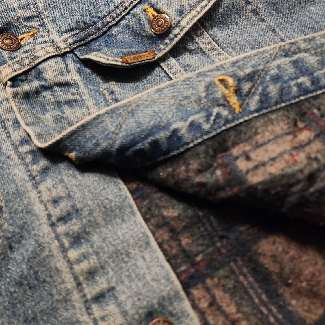 80s 오리지날 LEE-LJ 데님자켓 상품이미지7