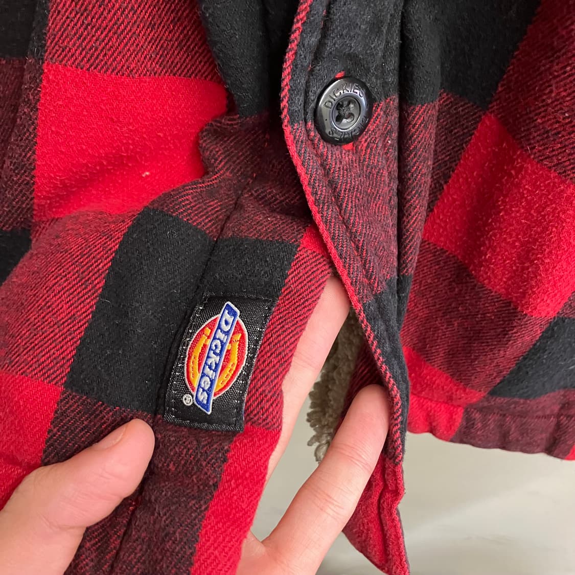 N209 디키즈 셔츠 자켓 쉐르파 상품이미지8