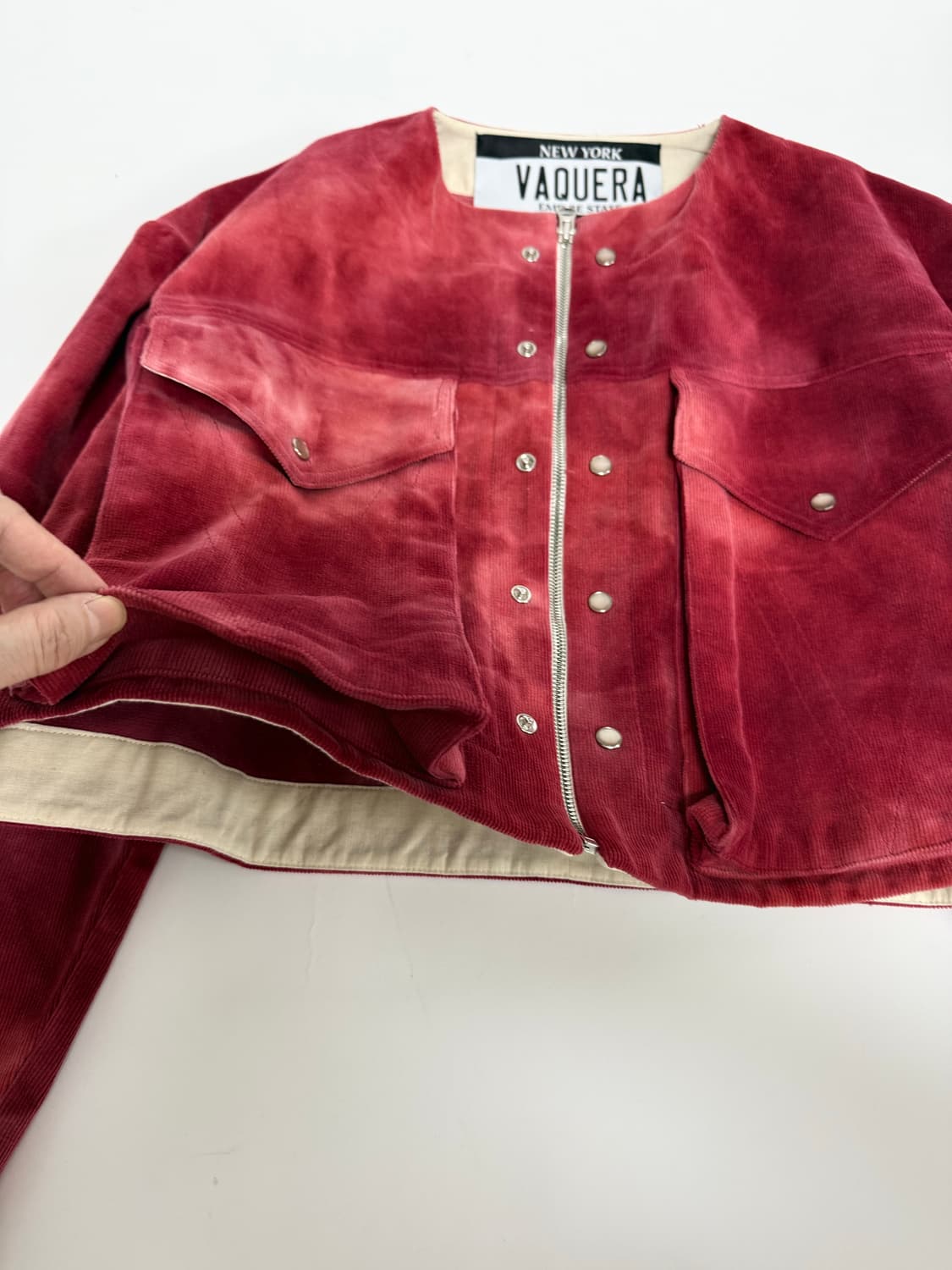 Vaquera 코듀로이 크롭자켓 상품이미지6