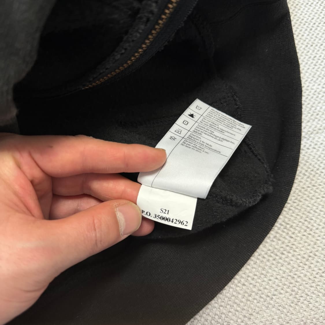 칼하트 오리지널 핏 후드집업 상품이미지4