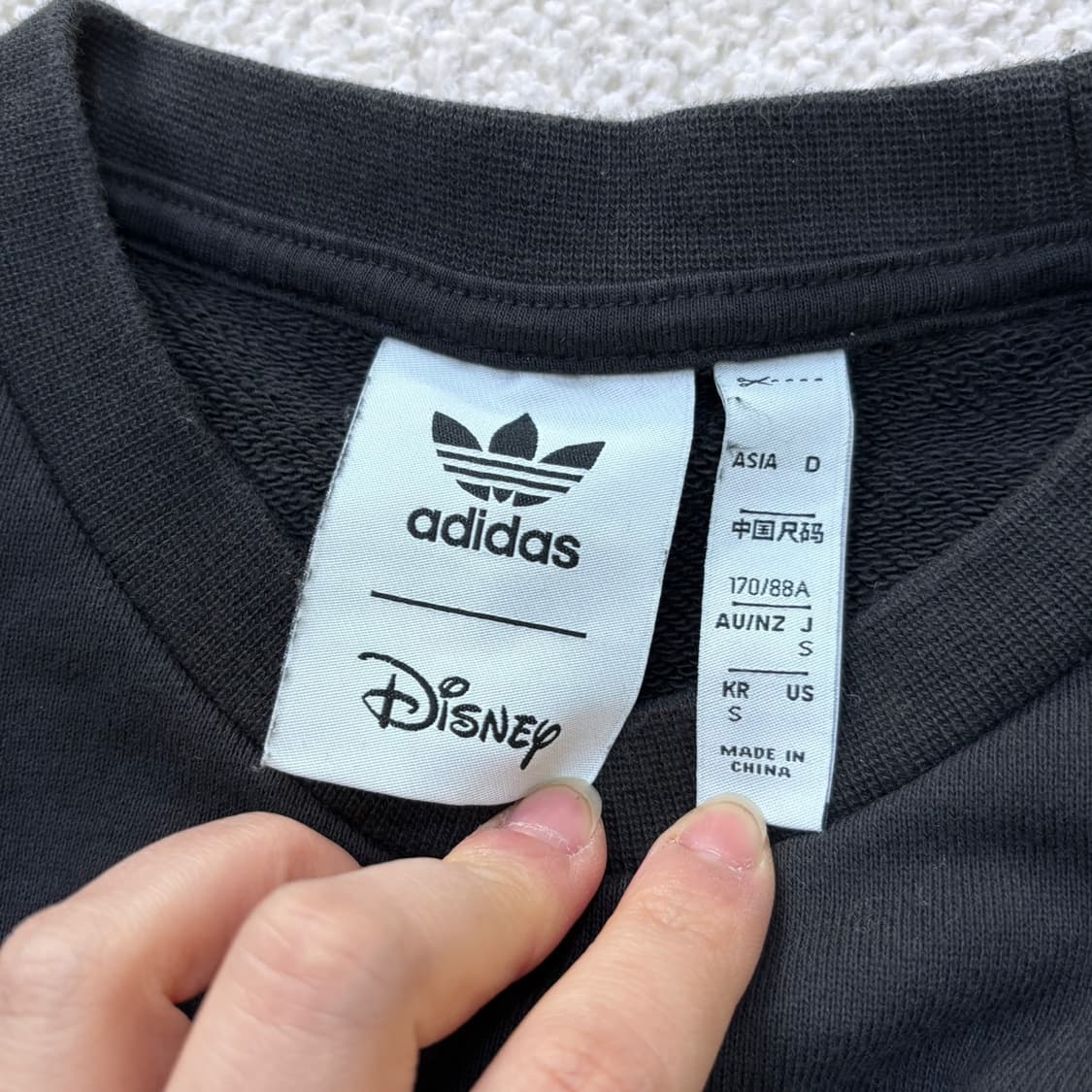 S 아디다스 디즈니 긴팔 티셔츠 0320E 상품이미지3