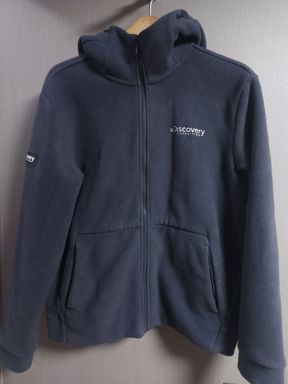 디스커버리 기모 후드집업, L 상품이미지1