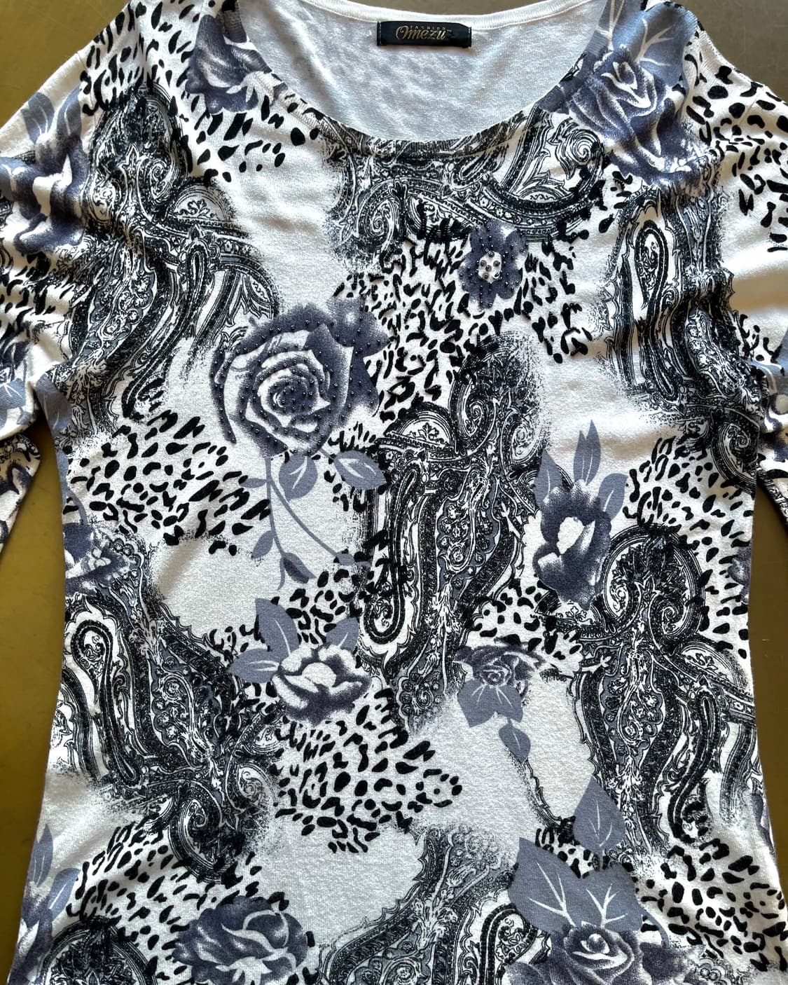 Vintage Psychedelic Pattern Long Sleeve 상품이미지6