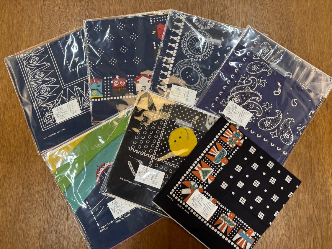 [OS] 캐피탈 패스트컬러 셀비지 반다나 상품이미지10