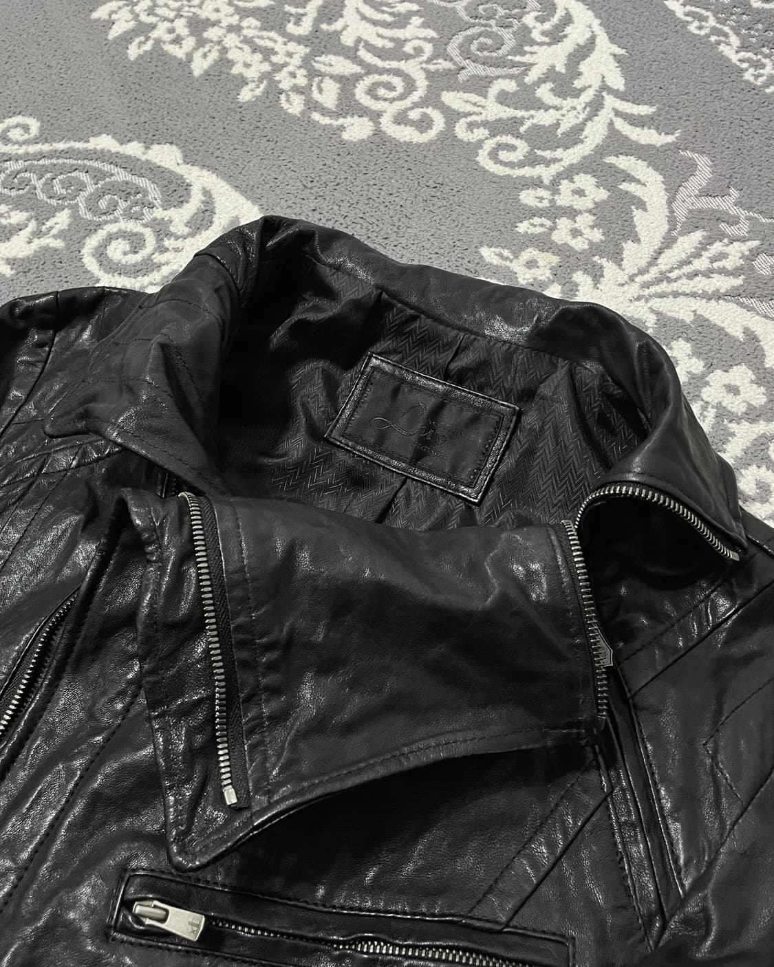 Luv Maison Archive Drape Lambskin jacket 상품이미지6