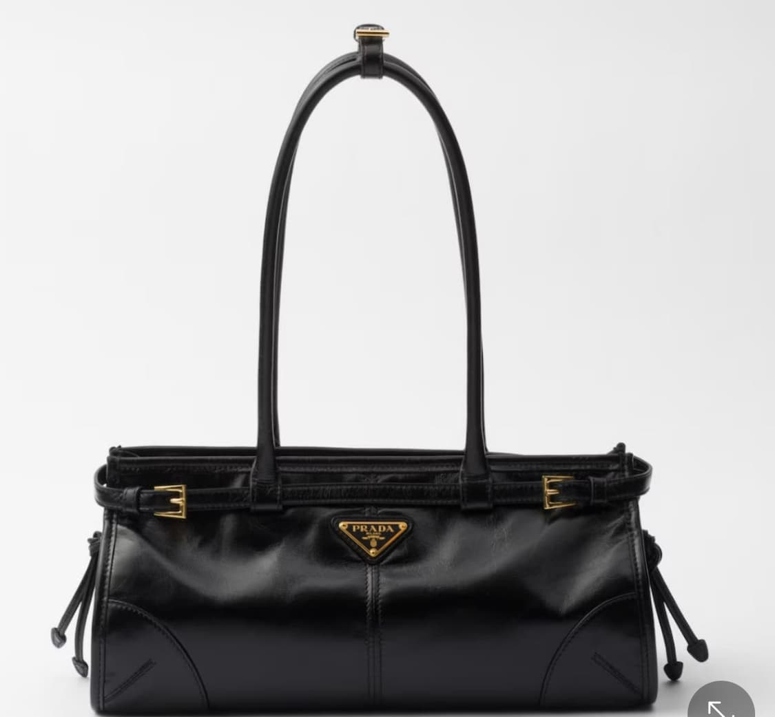 프라다 보니 미디엄 가죽 핸드백 상품이미지1