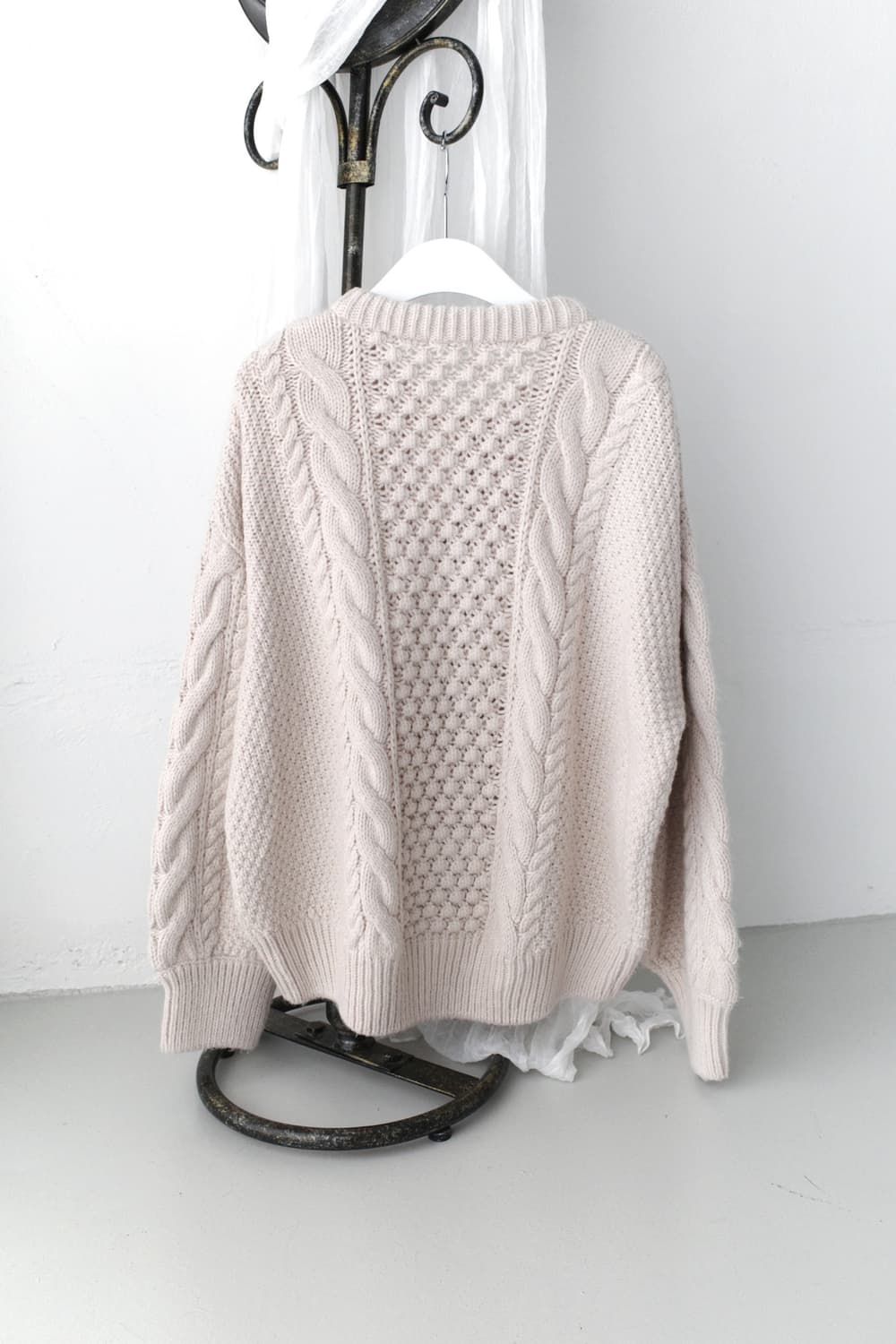 crochet knit cardigun 상품이미지2