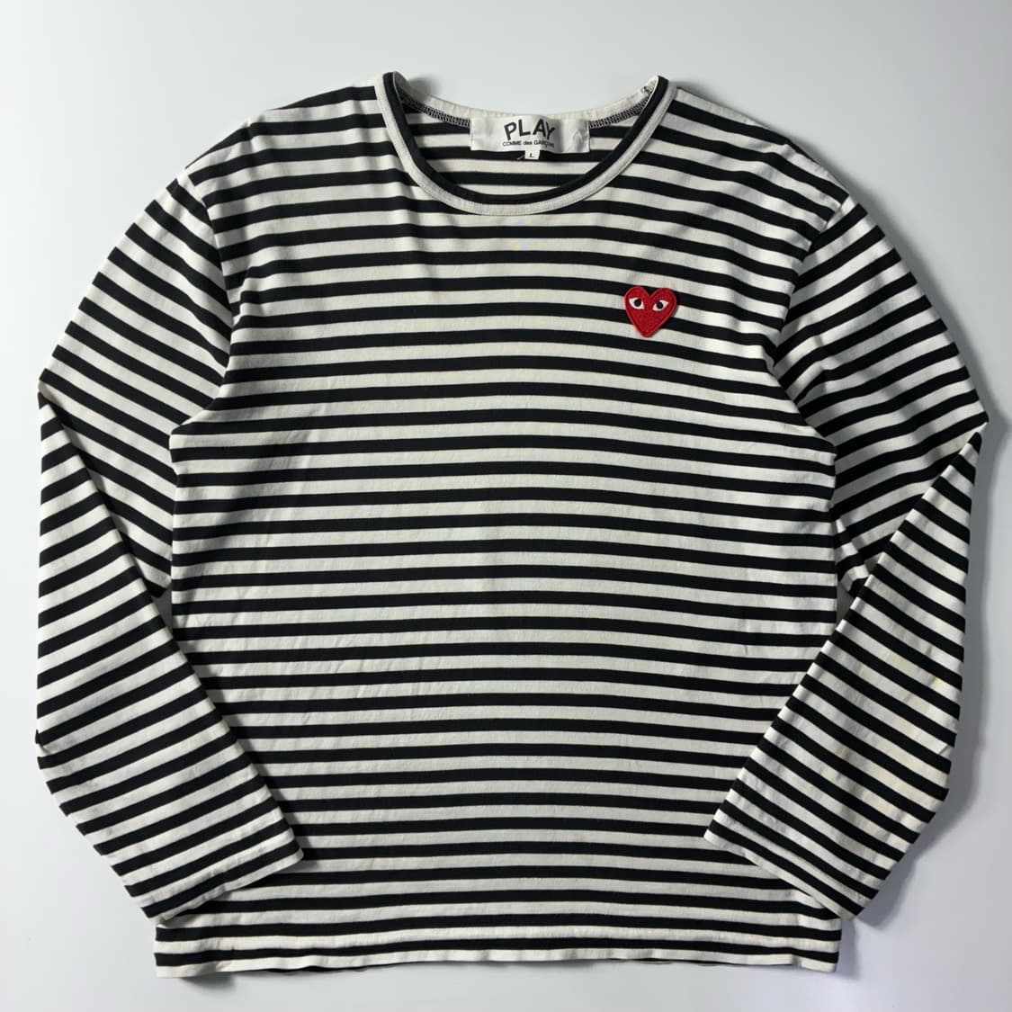 Comme des Garcons  꼼데가르송 스트라이프 롱슬리브 티셔츠  상품이미지1