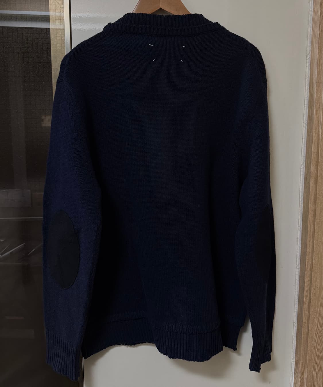 마르지엘라 더블 레이어드 엘보우 패치 니트 상품이미지2