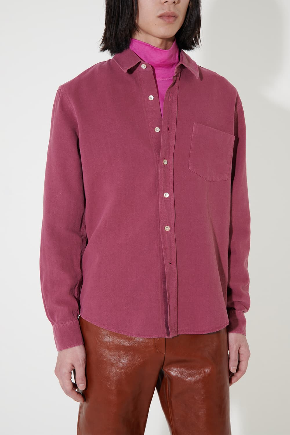 아워레가시 클래식 셔츠 호손 실크 노일 상품이미지1