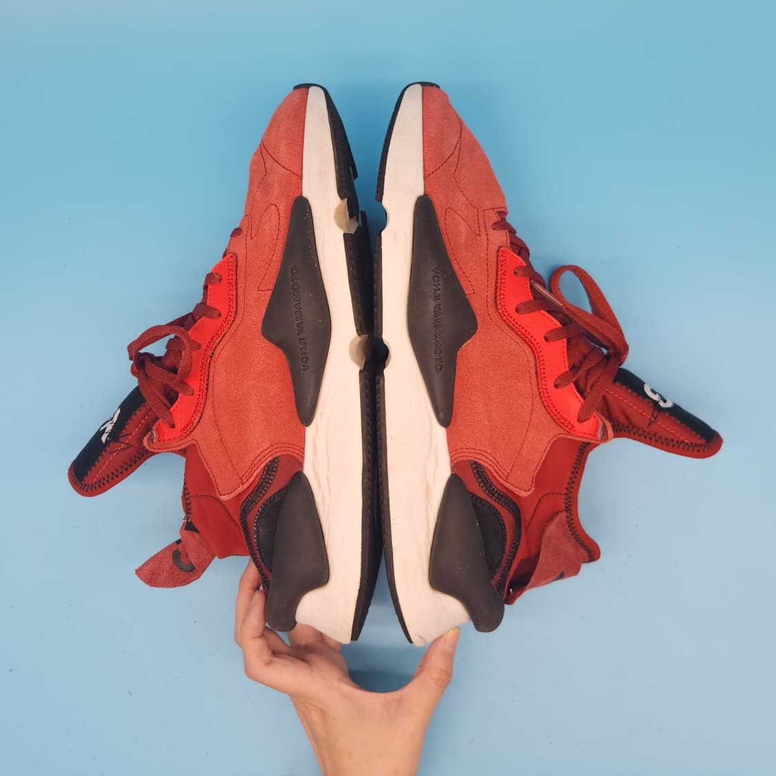 hhh 아디다스 Y-3 카이와 러시레드 운동화 285 상품이미지5