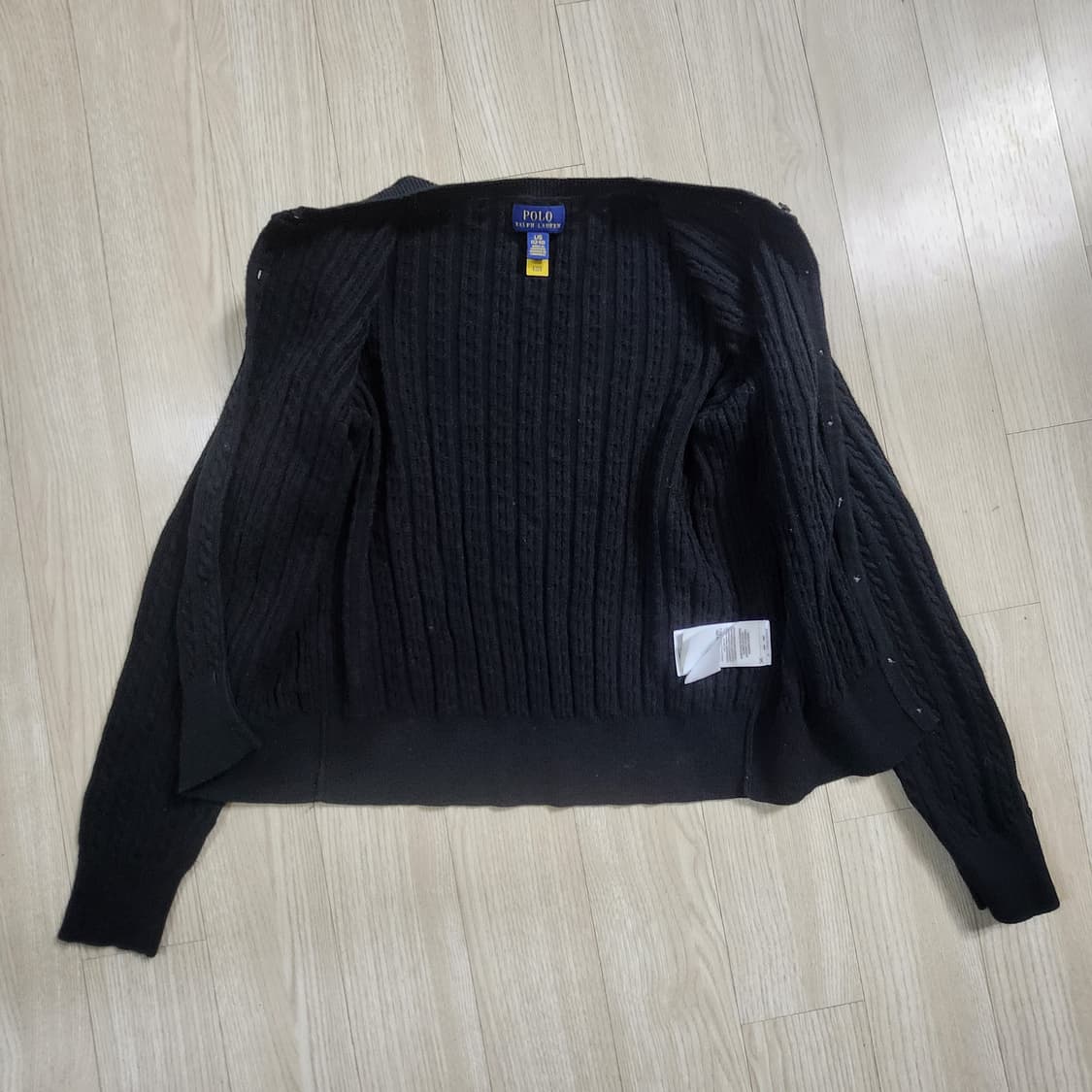 폴로 케이블 가디건 상품이미지2