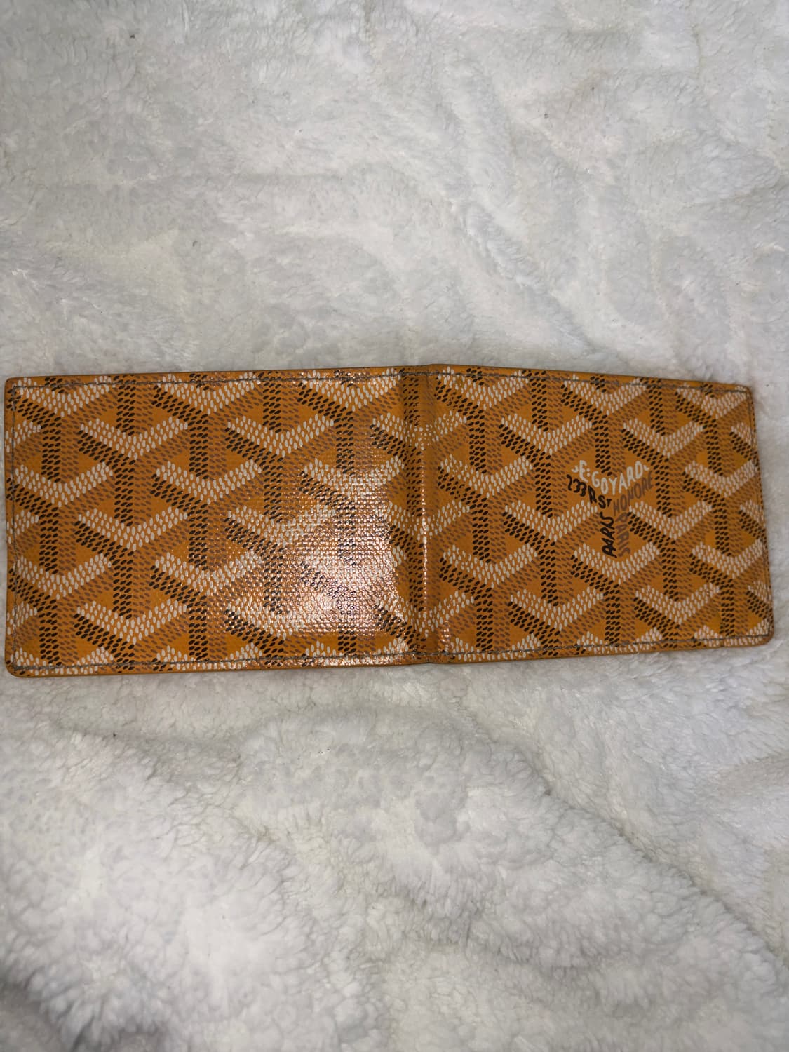 고야드 빅투와르 반지갑 옐로우 상품이미지3