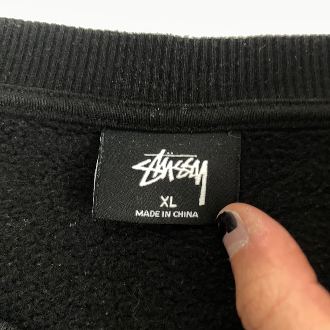 Stussy 스투시 뉴웨이브 스탁 자수 맨투맨 상품이미지4