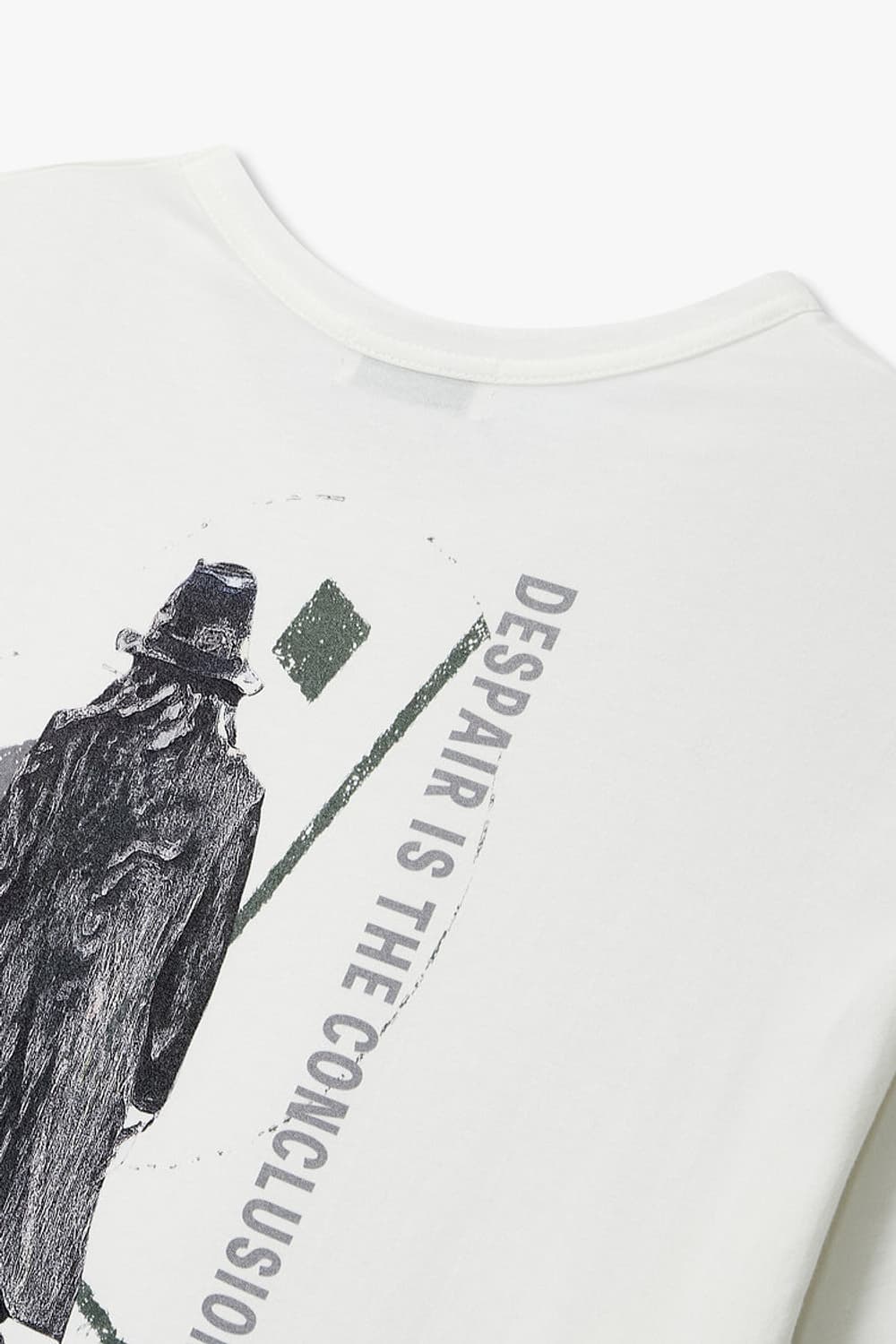 요지야마모토 뿌르옴므 25fw 프린트 티셔츠 상품이미지4