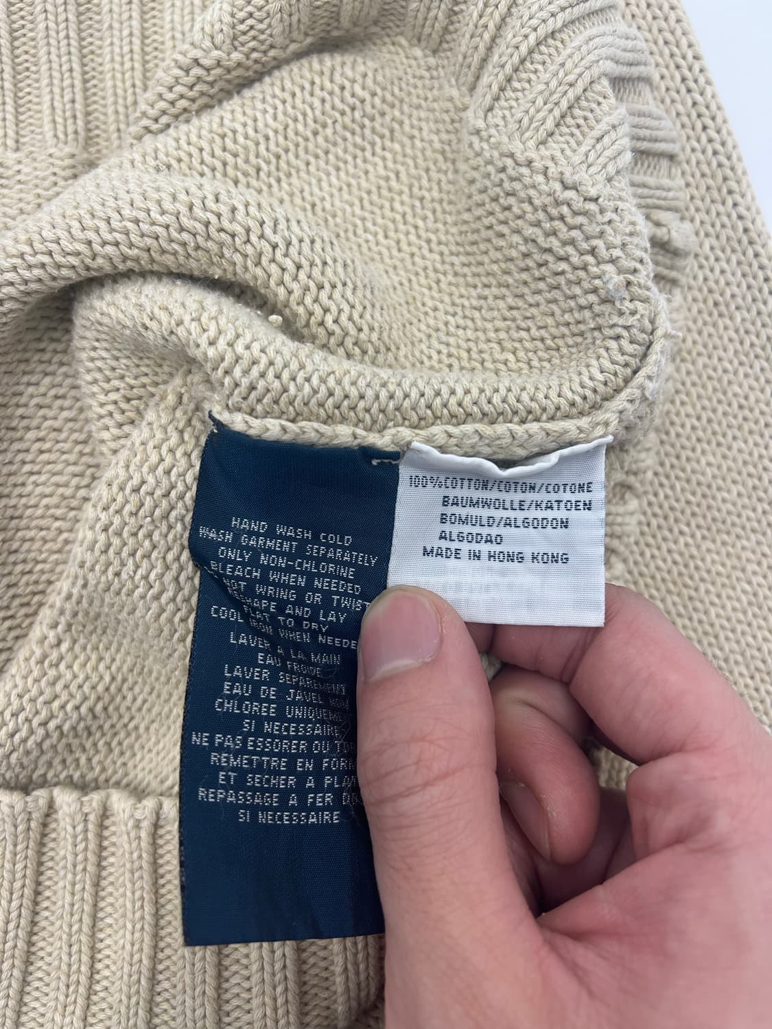 폴로 랄프로렌 코튼 니트 상품이미지4