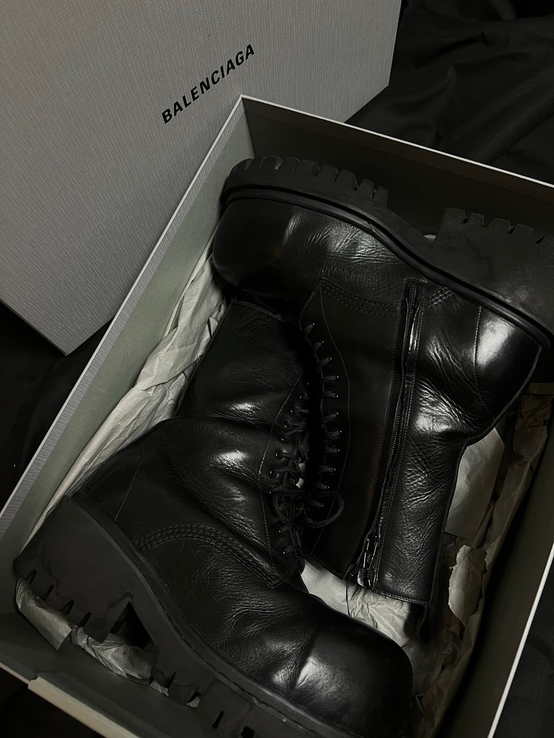 [발렌시아가] 스톰퍼 부츠 43 상품이미지1