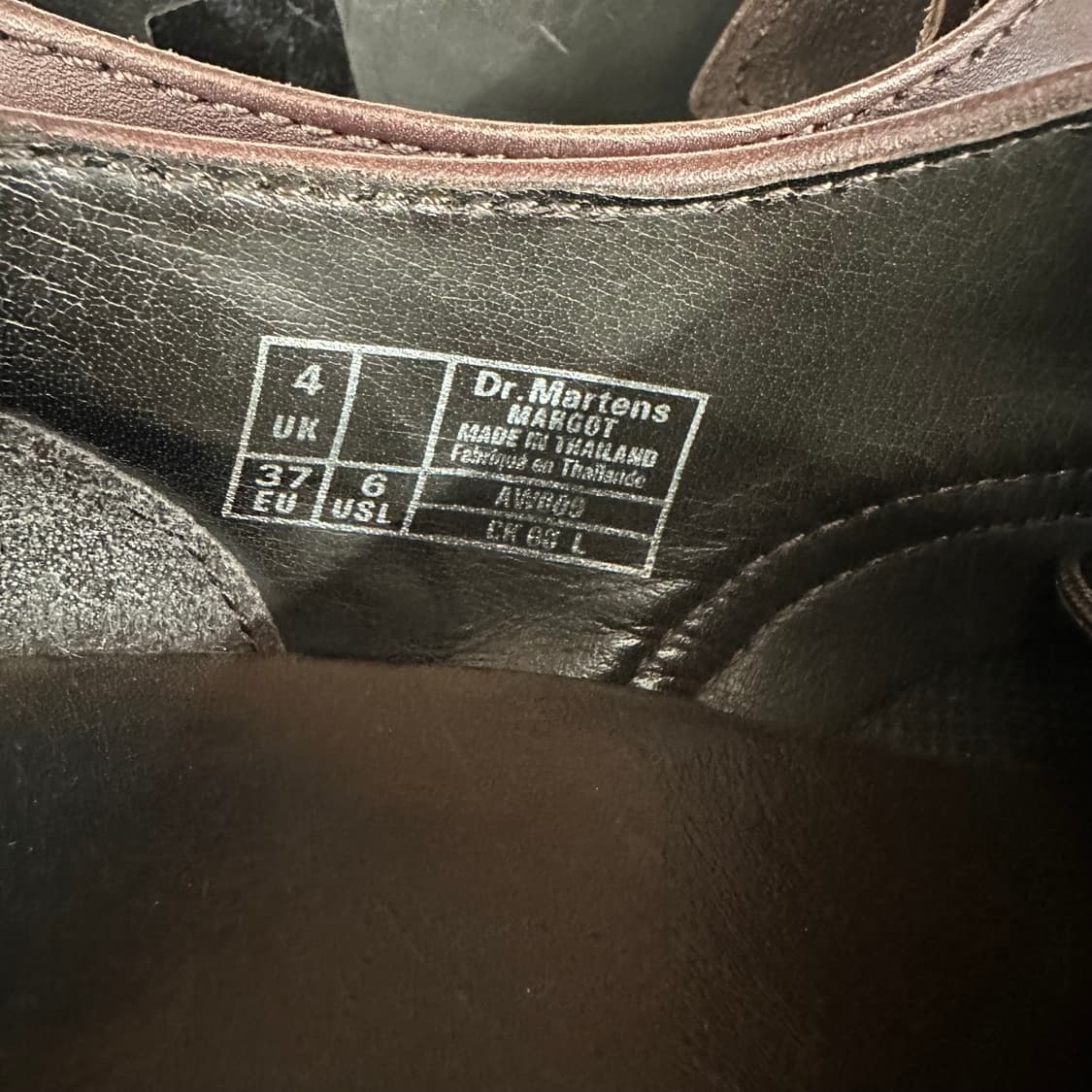 닥터마틴 다크브라운 3홀 더비슈즈 상품이미지6