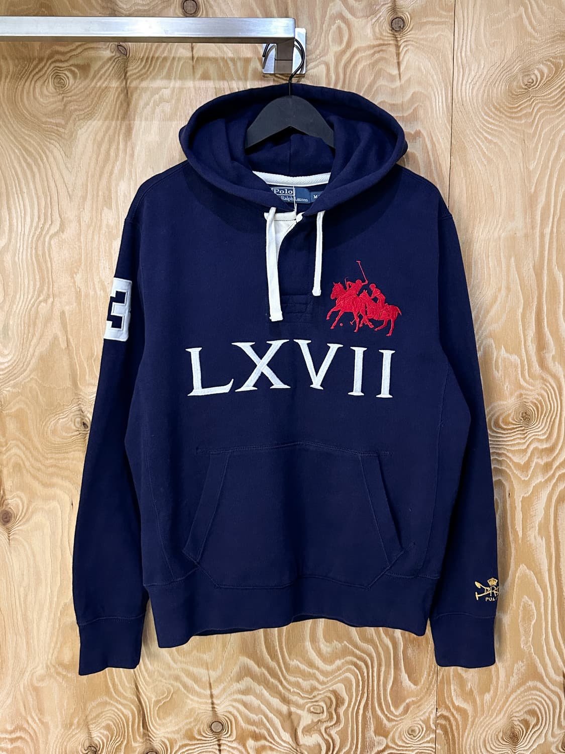 폴로 랄프 로렌 빅 포니 럭비 후드티 상품이미지3