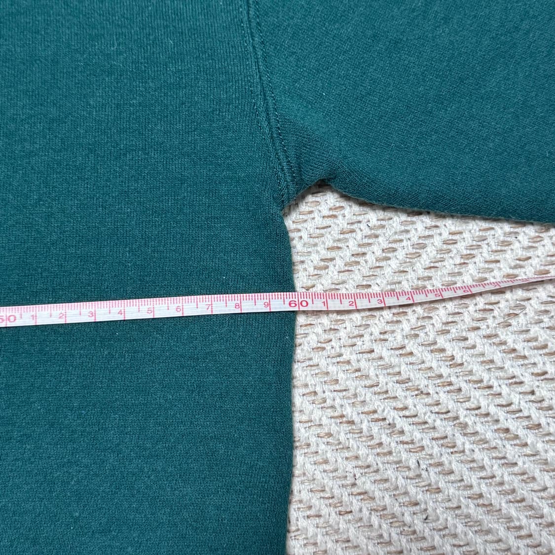 (XL)90s Russell Athletic 러셀 애슬레틱 그린 맨투맨 상품이미지6