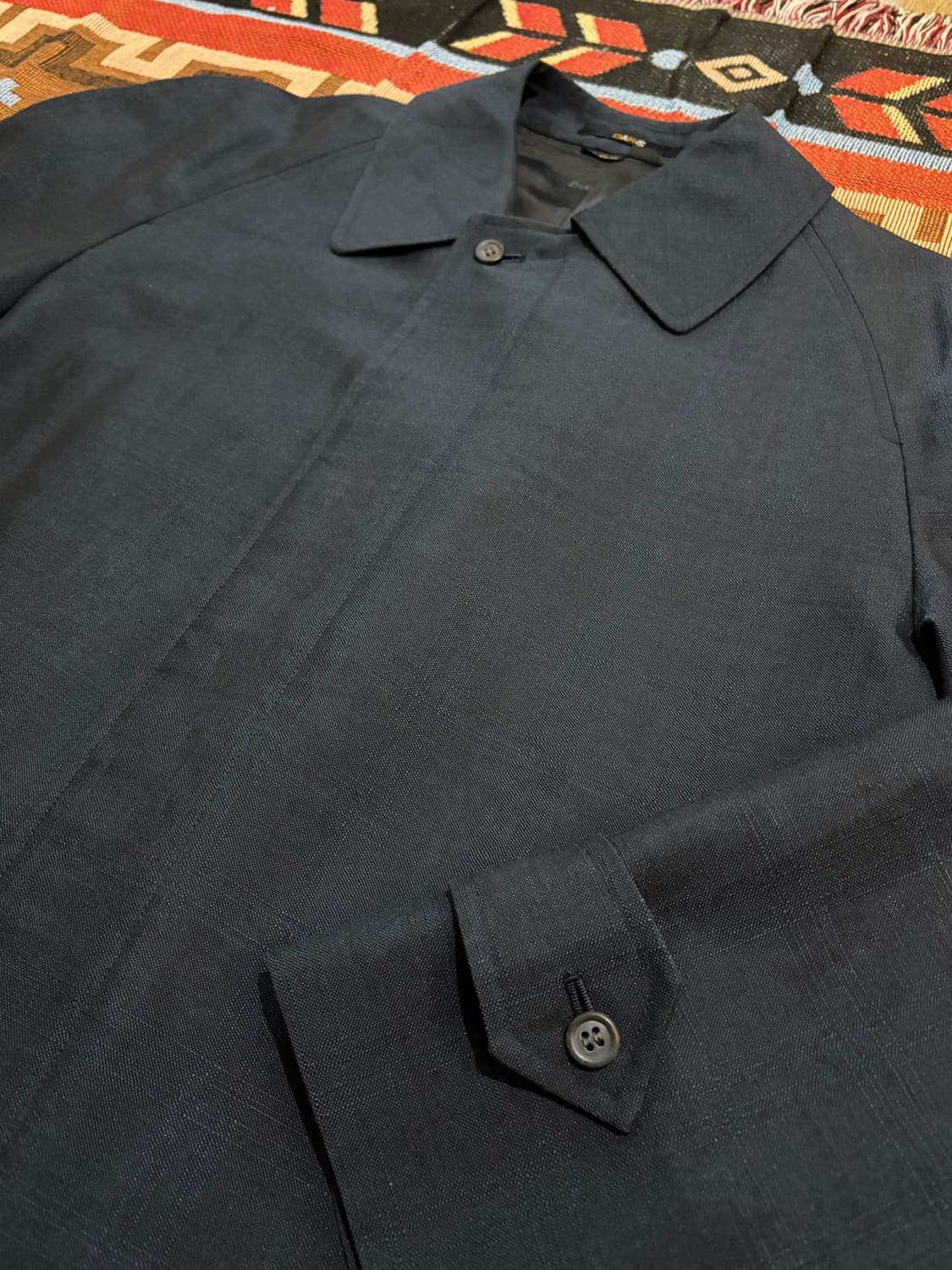 95-100) 닥스 프랑스 원단 맥코트 네이비 상품이미지3