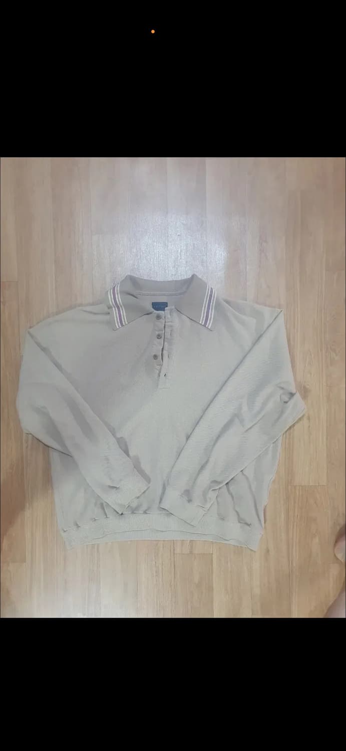 (3)캐피탈 랑글 랭글 컬러 피케 폴로 긴팔티 상품이미지1