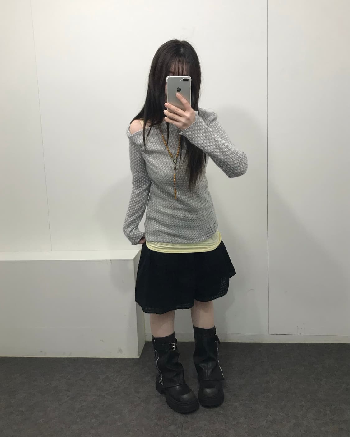 ♫ 원숄더 니트 코디 🧚🏻‍♀️ (3ps) 상품이미지1