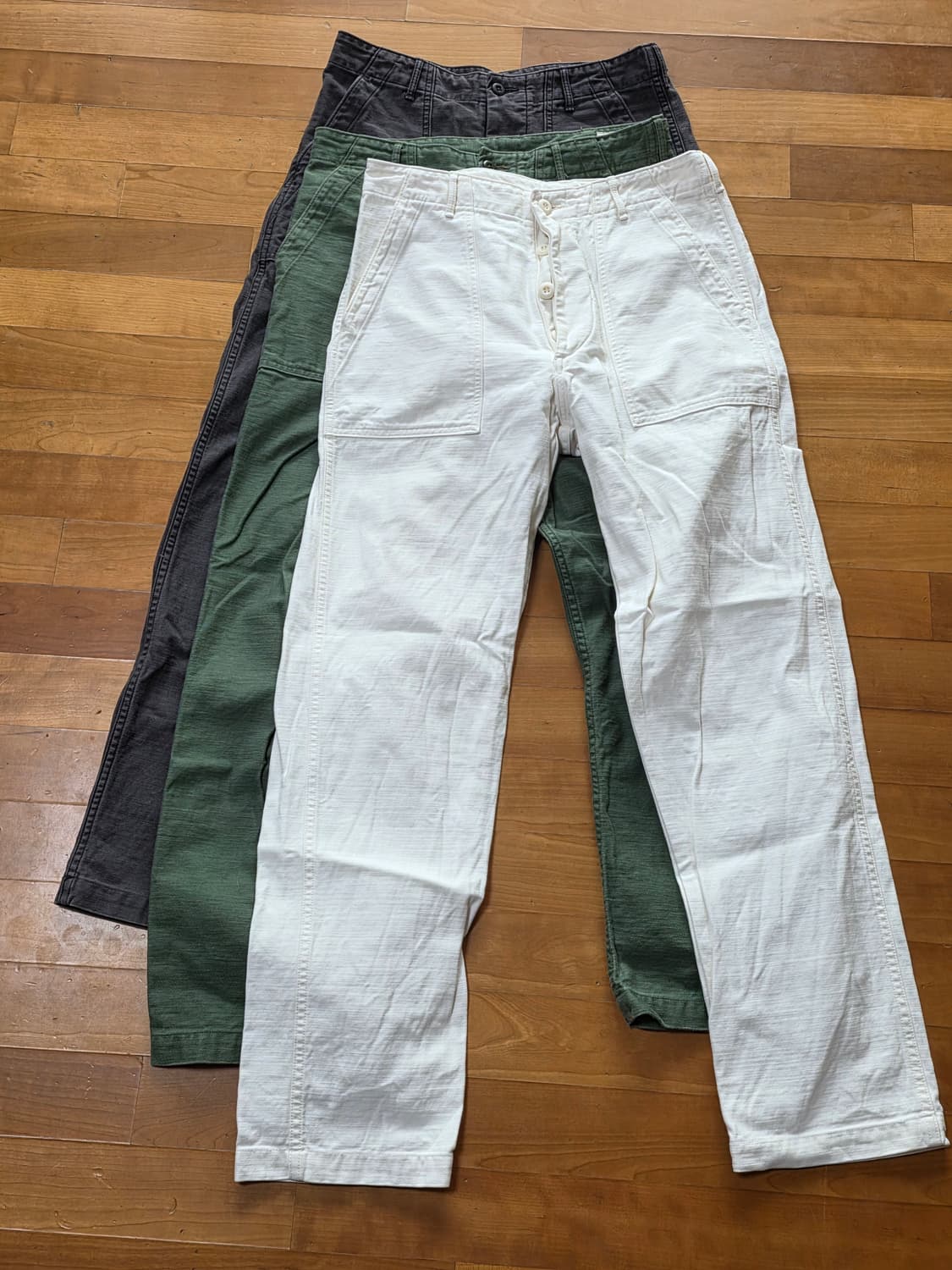 오어슬로우 퍼티그 3종 일괄 판매 / M-2 레귤러핏 상품이미지1