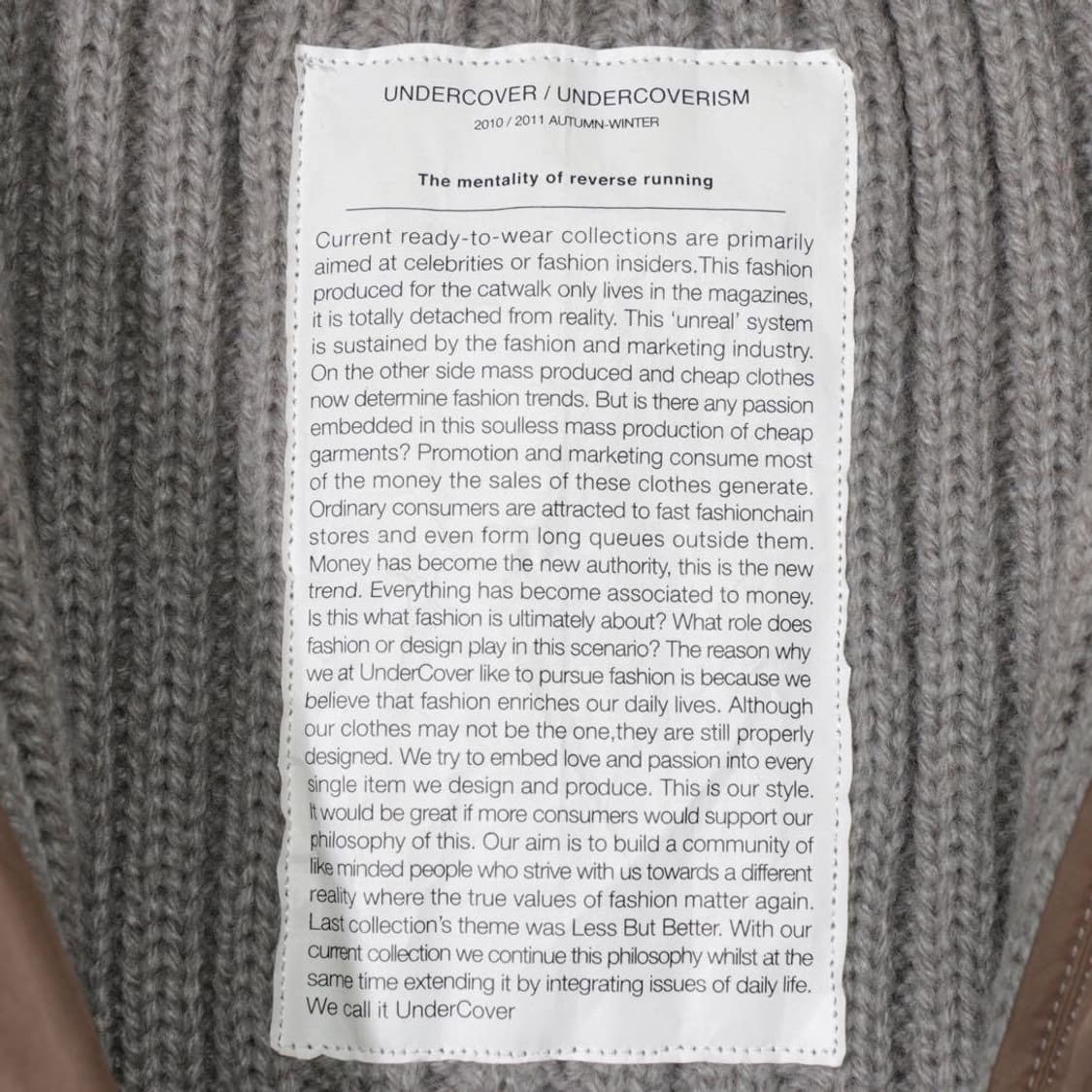 undercover 2010fw artscabut 재킷 상품이미지5