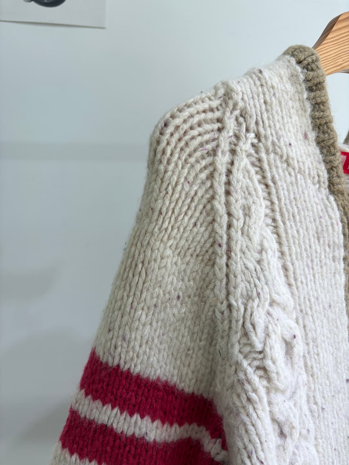 POST BOX 니트집업 상품이미지3