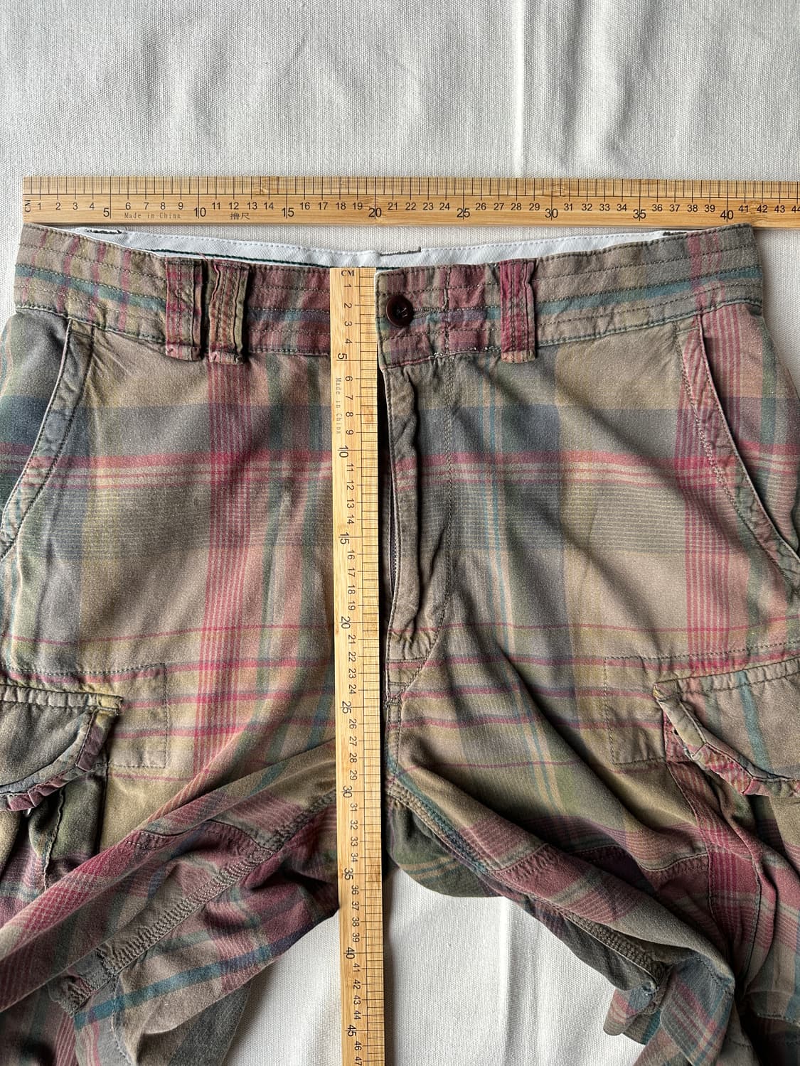 폴로 랄프로렌 마드라스풍 체크 카고 쇼츠 33 상품이미지8