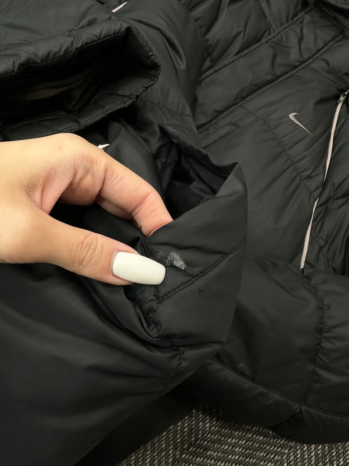 나이키 롱패딩 블랙 상품이미지6