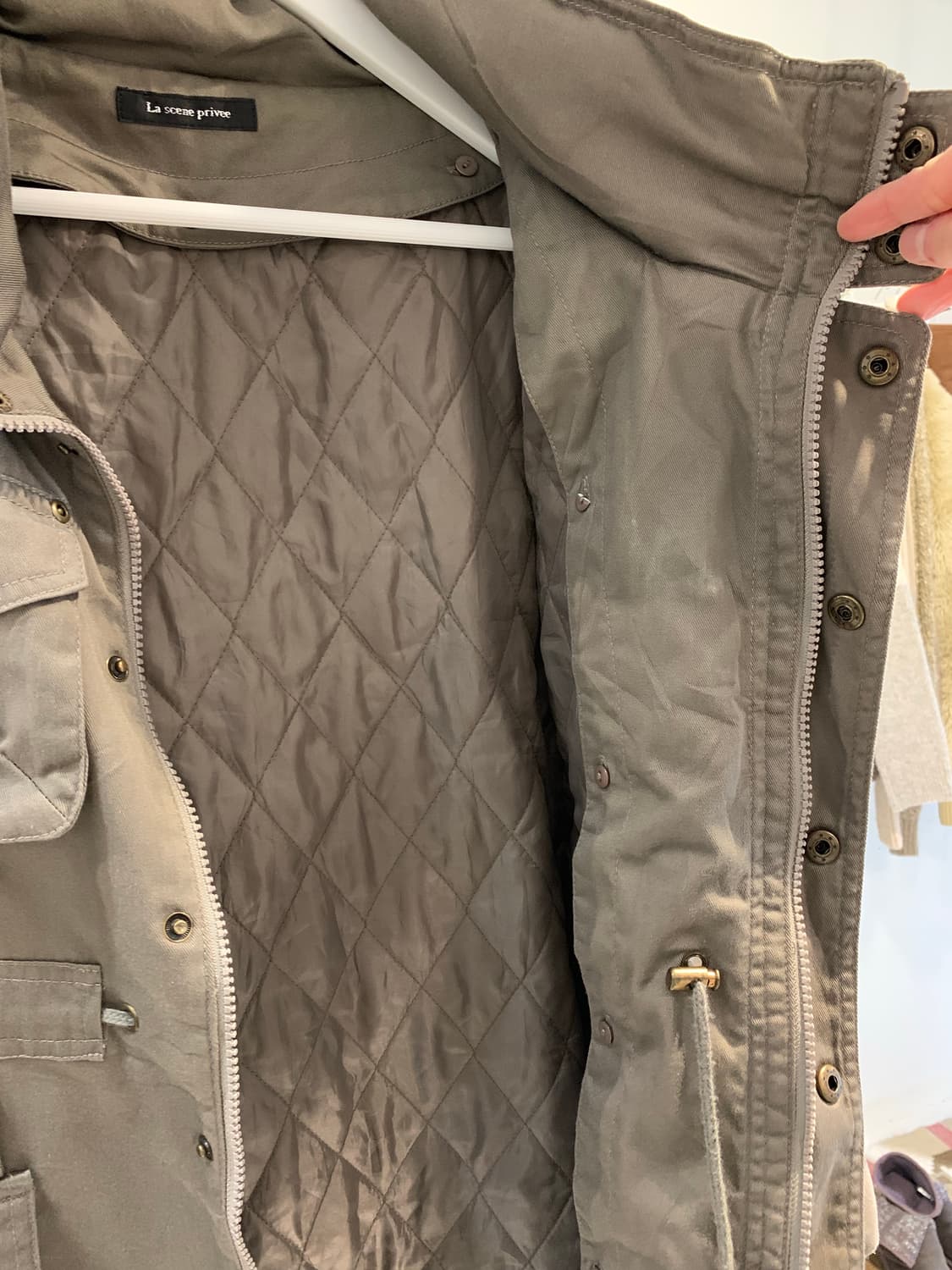 Khaki safari jacket 상품이미지8