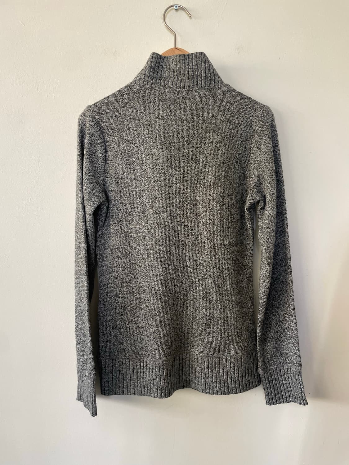 vintage belted slim collar knit 상품이미지5