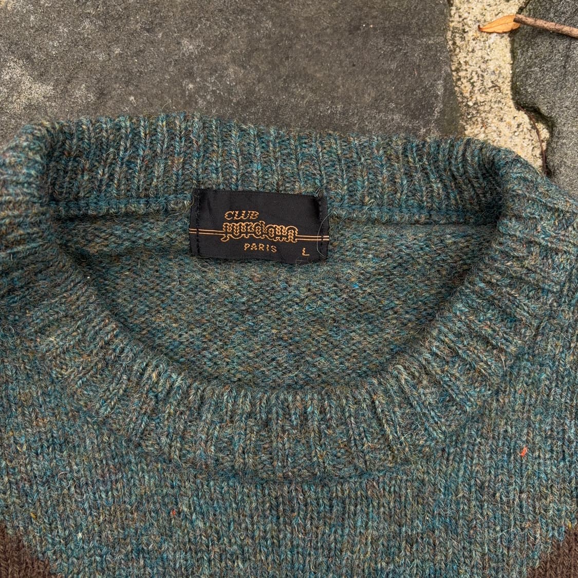 Club Jurdain 아가일 울 스웨터 상품이미지8