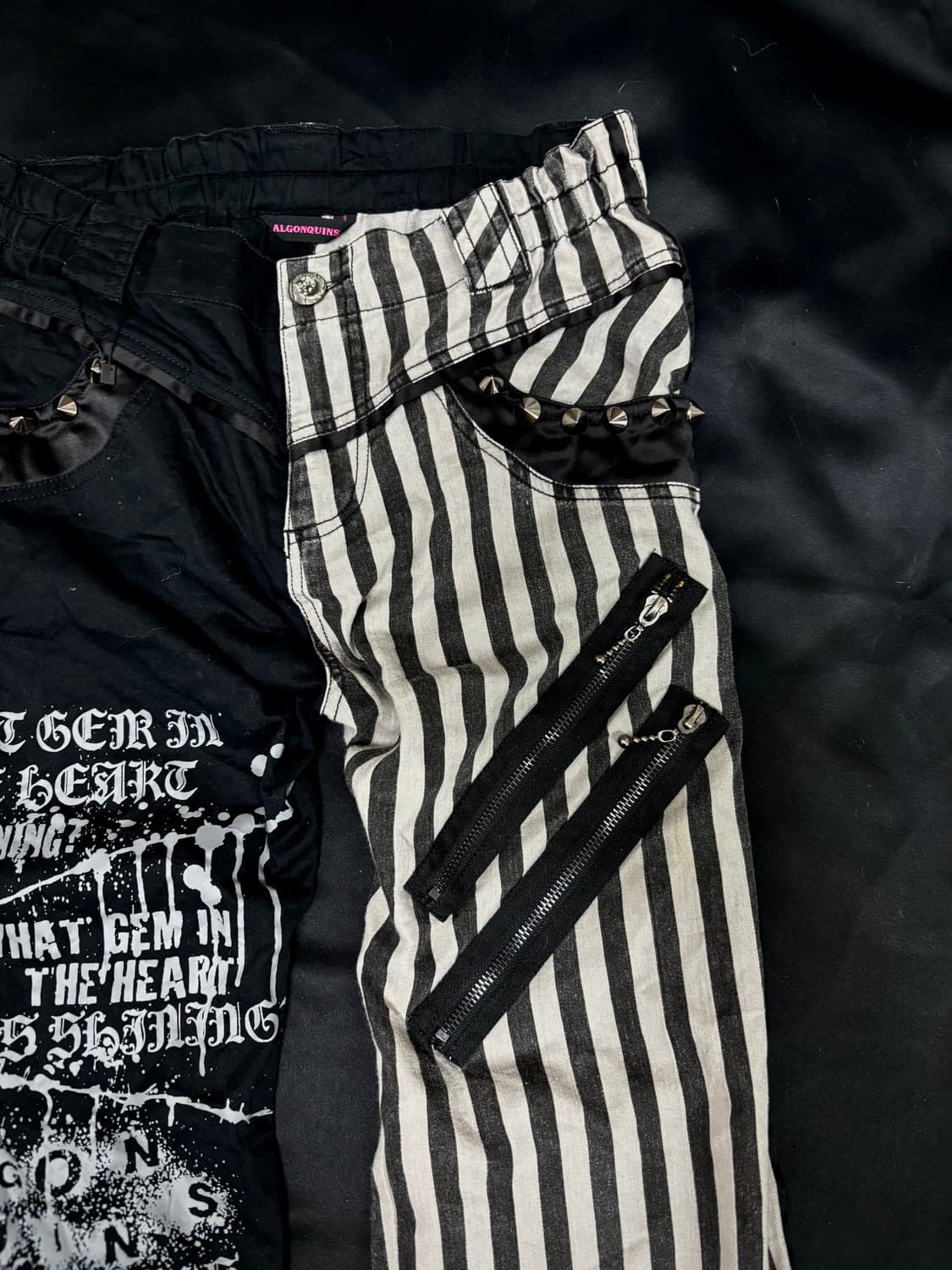 [ALGONQUINS] 00’s Rare Stipe&Punk Print  상품이미지4