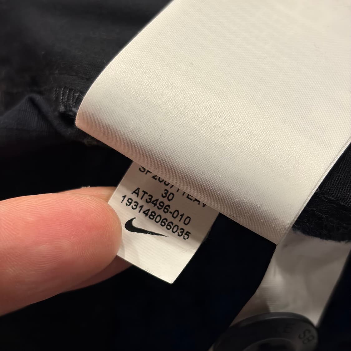 [30/M] 나이키 SB 립스탑 블랙 카고 바지 B868 상품이미지9