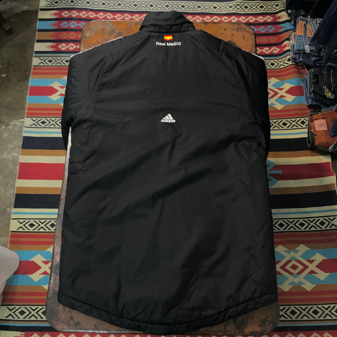 아디다스 레알 마드리드 블랙 점퍼 남성 105 110 사이즈 상품이미지7
