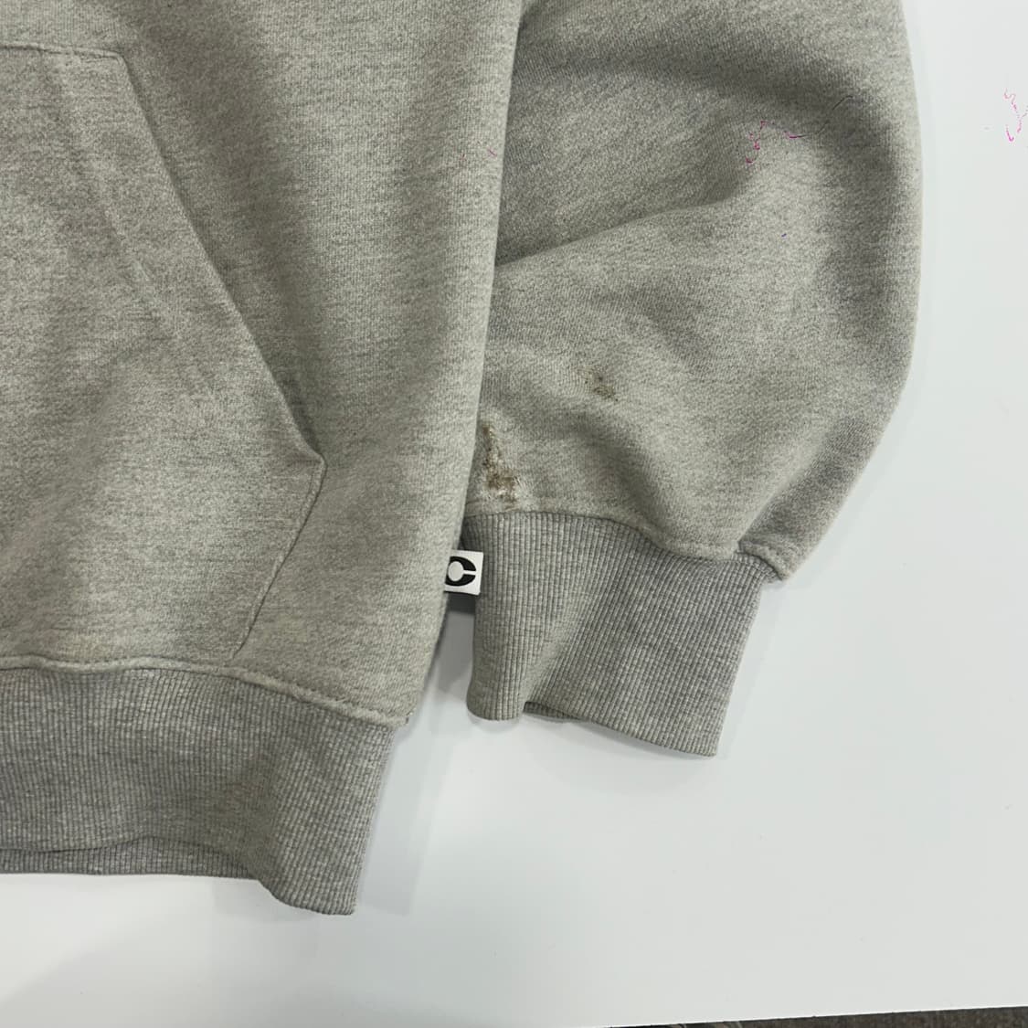 Codegraphy 코드그라피 2-way 그레이후드집업  상품이미지6