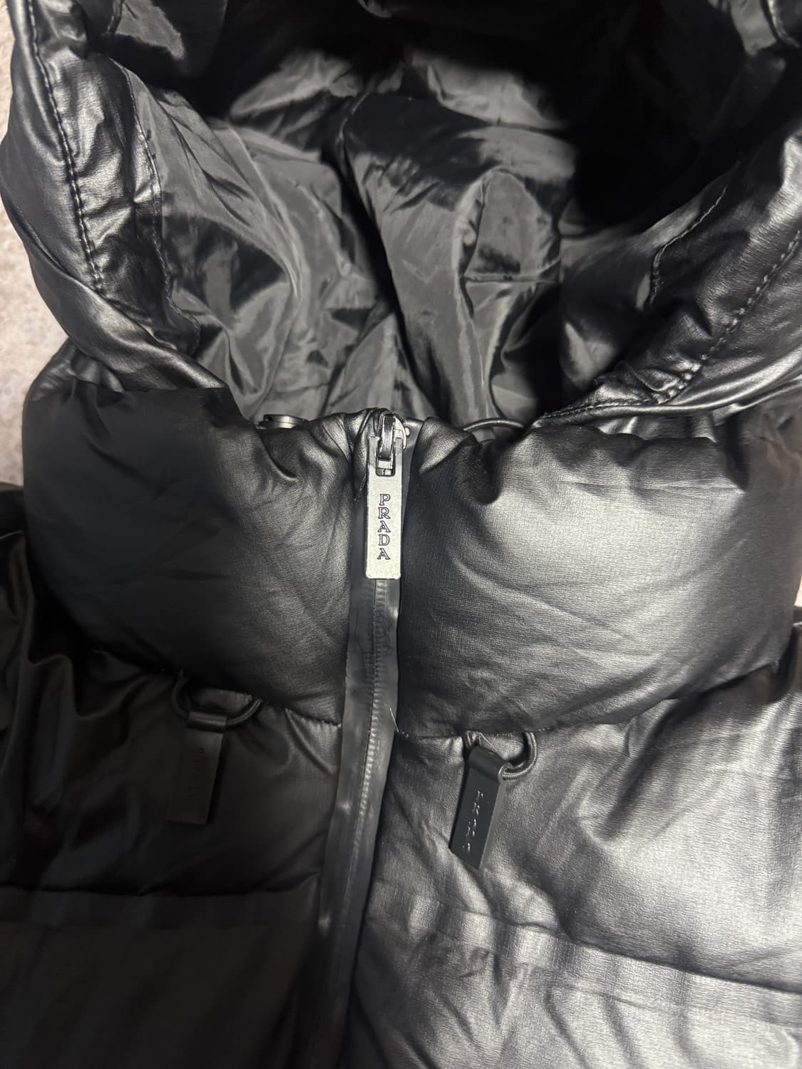 프라다 리네아로사 패딩 L 상품이미지4
