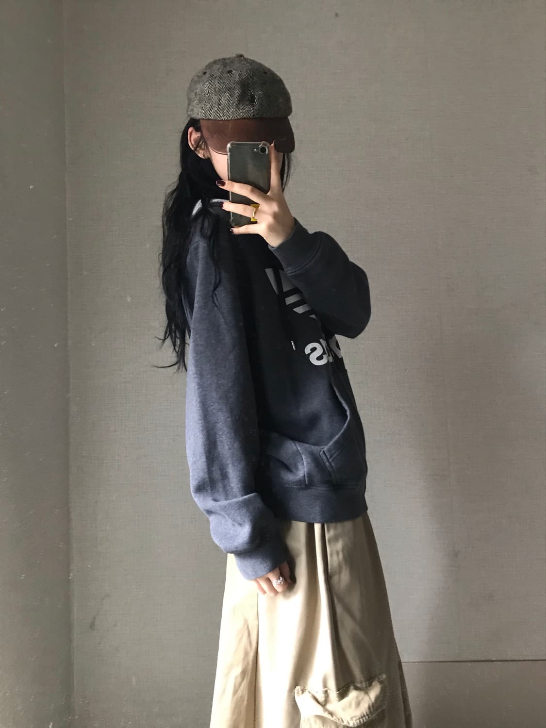 아디다스 그레이 빅파이어버드 후드집업 상품이미지5